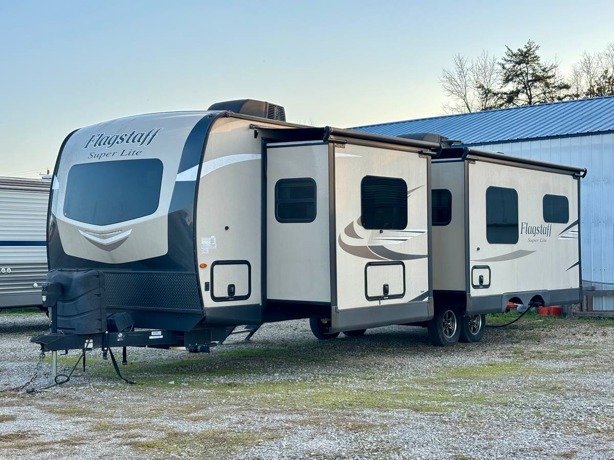 2019 Forest River Flagstaff 29RBS travel trailer for sale at Triple C Camper Consignment in Kentuckiana — photo 1 of 12