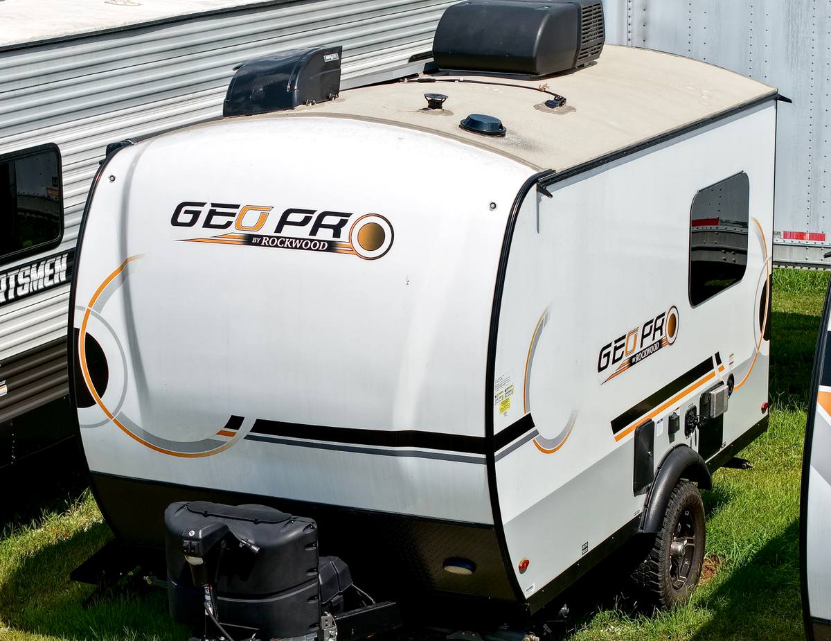2022 Rockwood Geo Pro G15TB Front Kitchen travel trailer for sale at Triple C Camper Consignment in Kentuckiana — photo 1 of 12