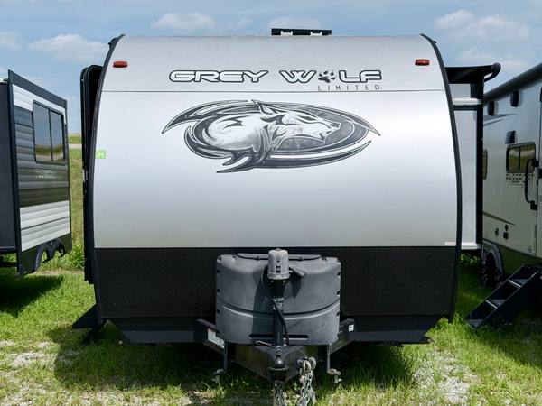 2022 Cherokee Grey Wolf ToyHauler 27RR 13Ft Garage toy hauler for sale at Triple C Camper Consignment in Kentuckiana — photo 3 of 12