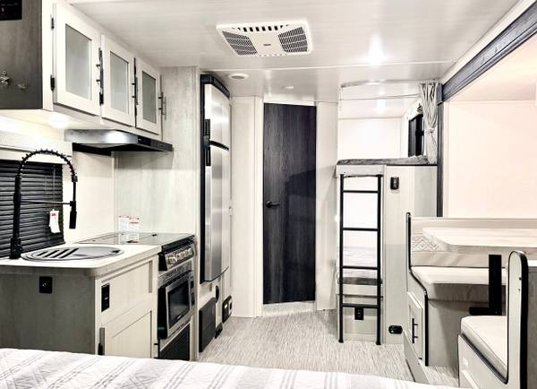2022 Forest River Ibex 20BHS Bunkhouse travel trailer for sale at Triple C Camper Consignment in Kentuckiana — photo 10 of 12