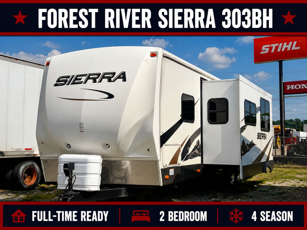 2011 Forest River Sierra 303BH Private Bunkroom — photo 1