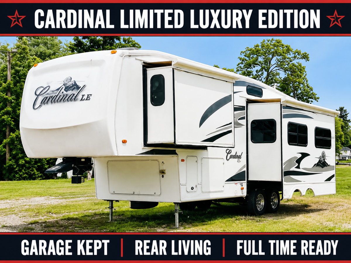 2007 Forest River Cardinal Limited Edition 30WB Rear Living — photo 1