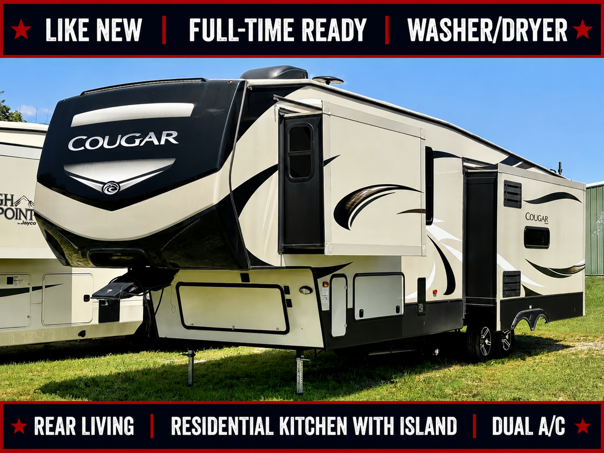 2018 Keystone Cougar 344MKS Rear Living | Washer/Dryer — photo 1